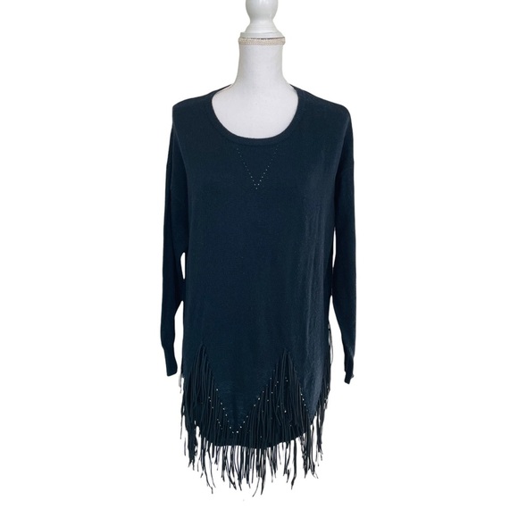 Zero Degrees Celsius Chevron Fringe Sweater - Picture 3 of 12